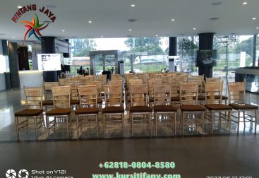 Sewa Kursi Tiffany Jakarta Kualitas Standar Hotel