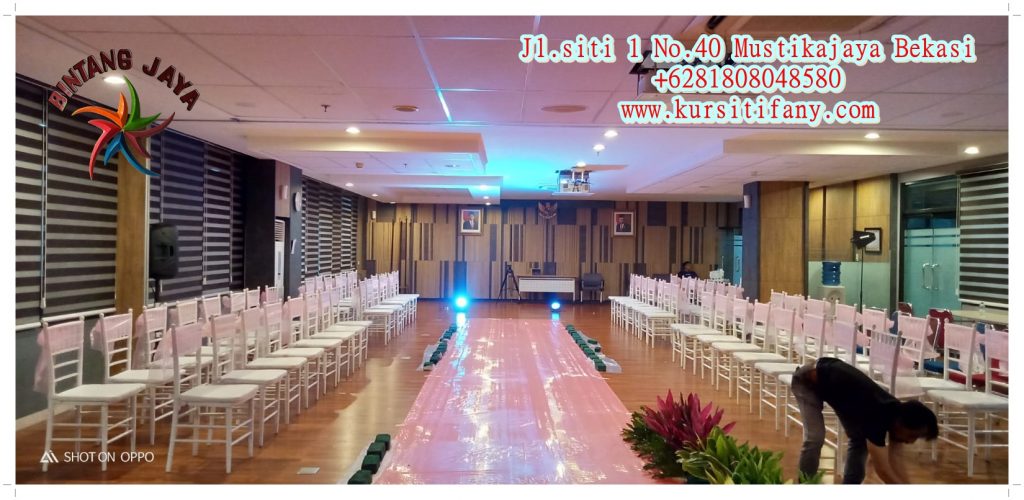 Rental Chiavari Chairs - Kursi Tiffany High Quality Wilayah Jakarta