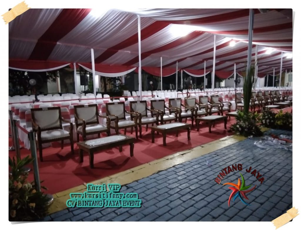 Sewa Kursi VIP Kayu Daerah Kalimalang Bekasi