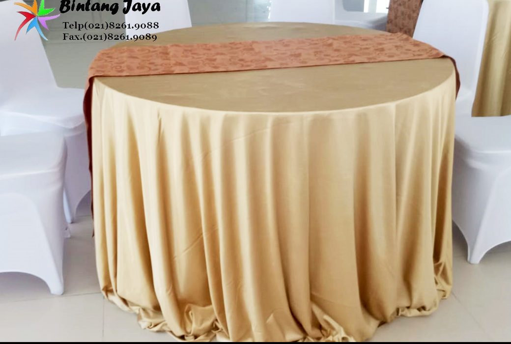 Menyewakan Taplak Meja Kain Tebar Area Jakarta