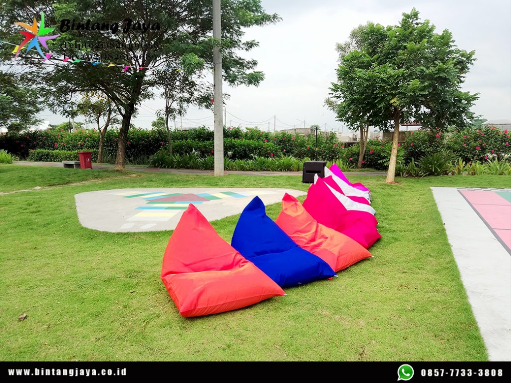 Sewa Sofa Beanbag Warna Bervariasi Event Outdoor Jabodetabek
