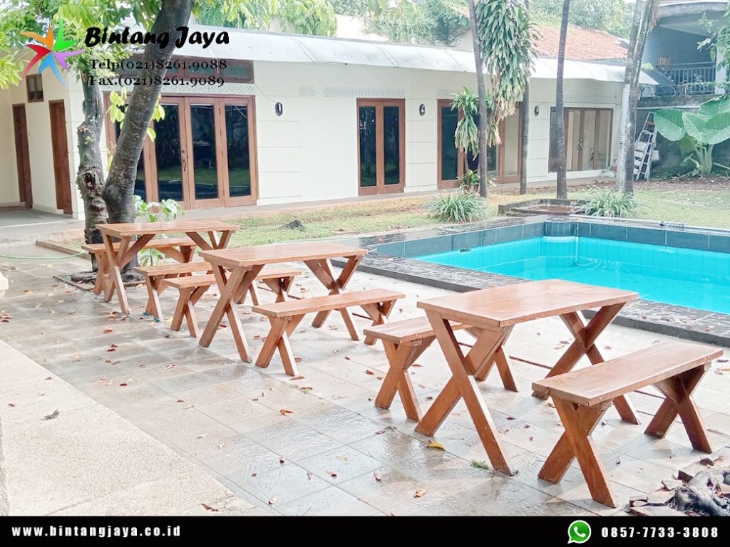 Jasa Sewa Bangku Taman Exstra Set Meja taman Extra Jakarta
