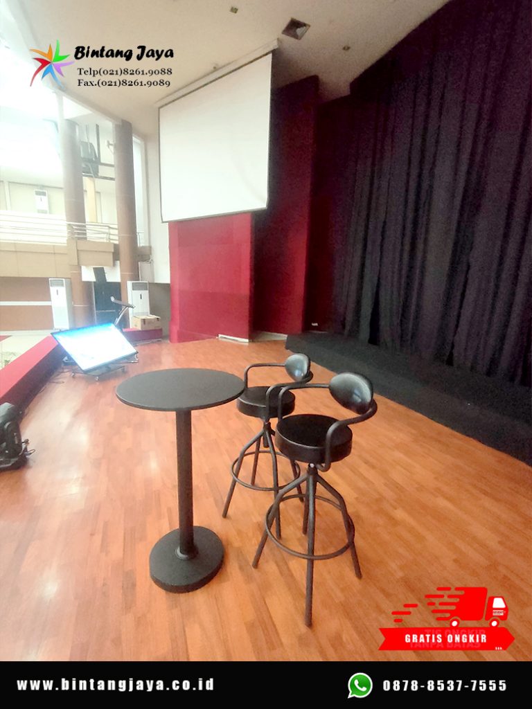 Sewa Barstool Set Meja Dan Kursi Bar Kotak Senderan Jakarta