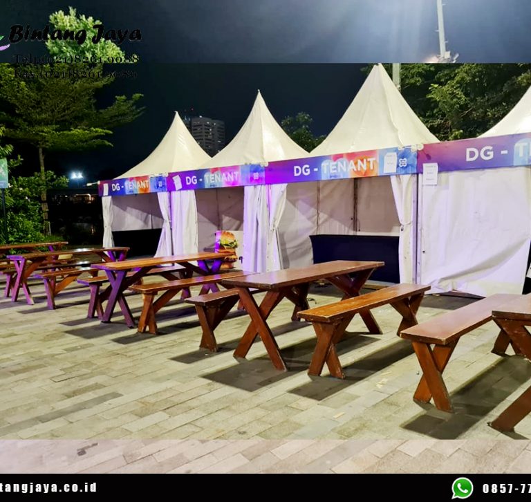 Rental Tenda Kerucut Dan Meja Kursi Taman Jakarta
