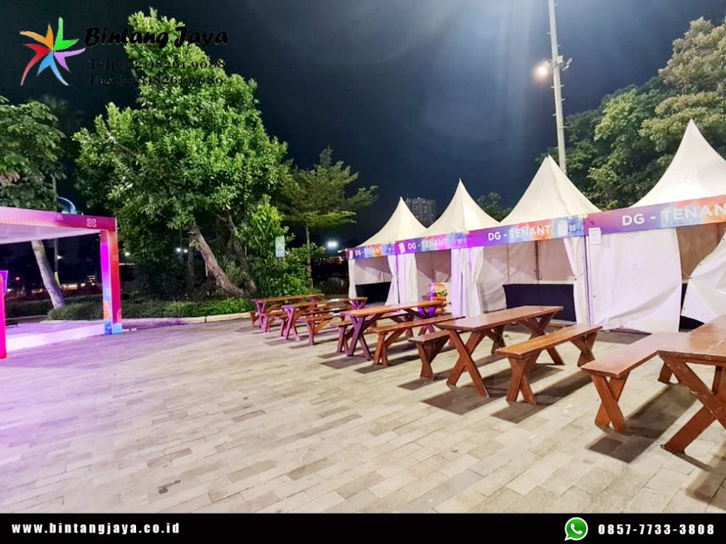 Rental Tenda Kerucut Dan Meja Kursi Taman Jakarta