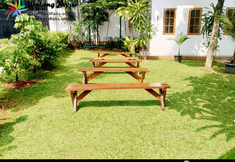 Jasa Sewa Bangku Taman Kayu Type Extra Bogor