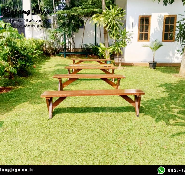 Jasa Sewa Bangku Taman Kayu Type Extra Bogor