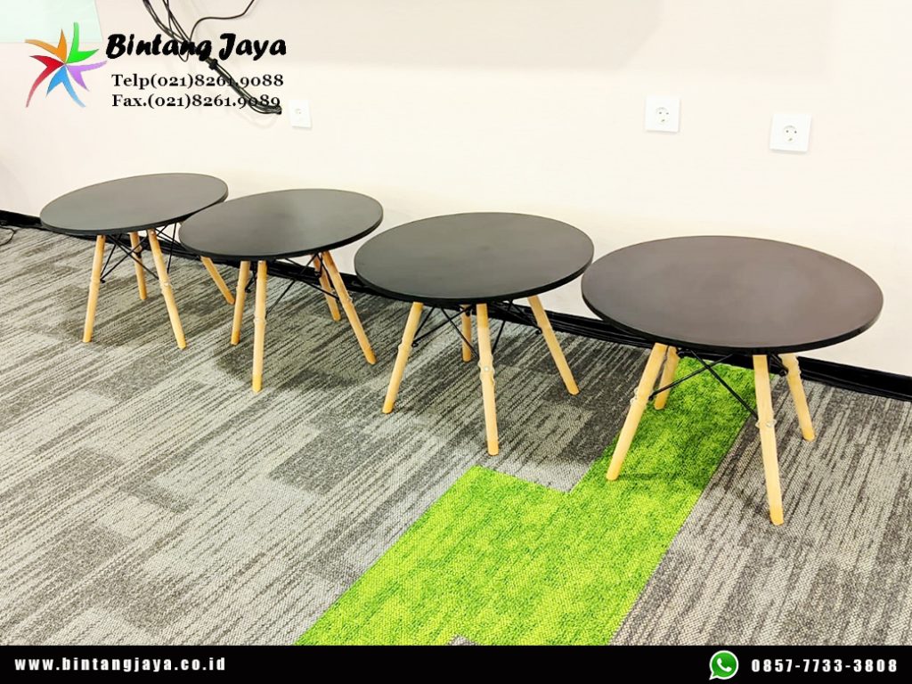 Sewa Meja Retro Diameter 60cm Tinggi 70cm untuk Event & Acara