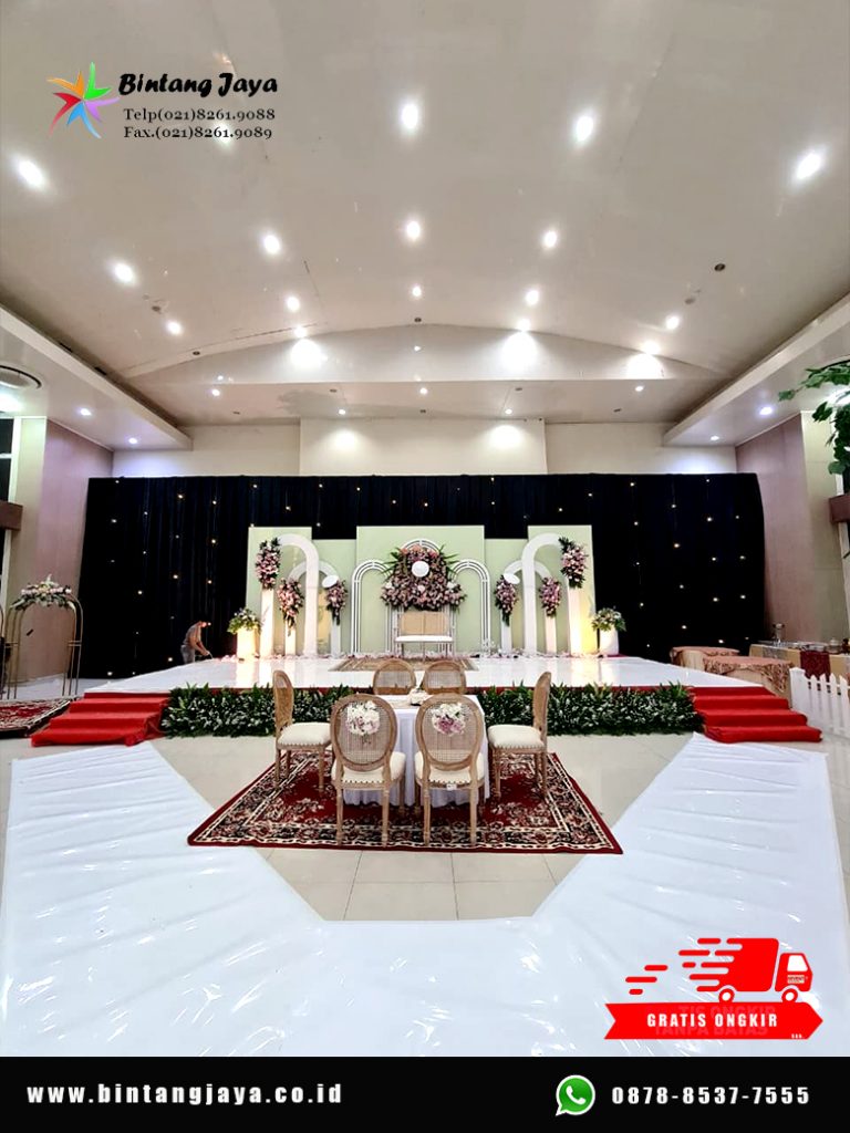 Sewa Mini Garden Panggung, Tirai, Arm Chairs Jakarta