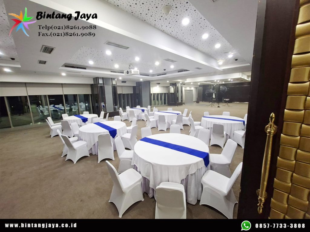 Sewa Round Table Dan Kursi Event Stainless Plaza Jamsostek Jakarta Profesional dan Elegan