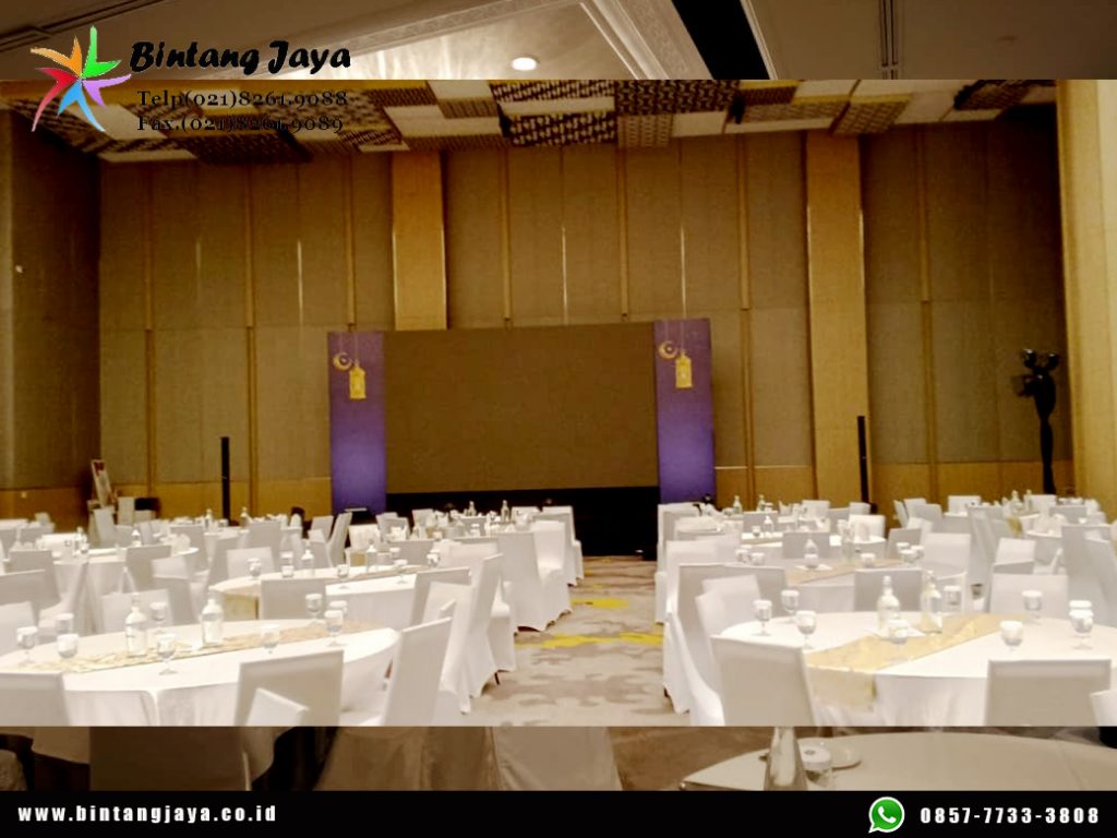 Sewa Meja Bulat Dekorasi Ramadhan untuk Event Formal dan Religi