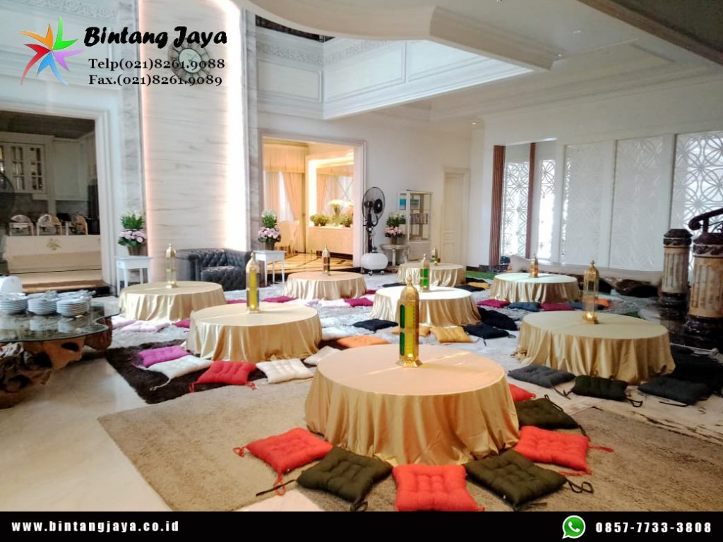 Sewa Meja Lesehan Bulat Tambun Selatan Bekasi untuk Bukber dan Kajian