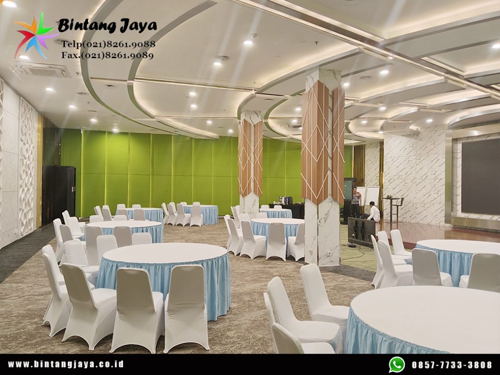 Sewa Meja Round Table dan Kursi Futura Event Auditorium Brilian Jakarta Selatan