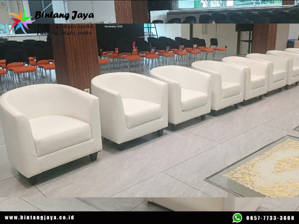 Rental Sofa Oval VIP Jakarta untuk Area Tamu Kehormatan yang Elegan