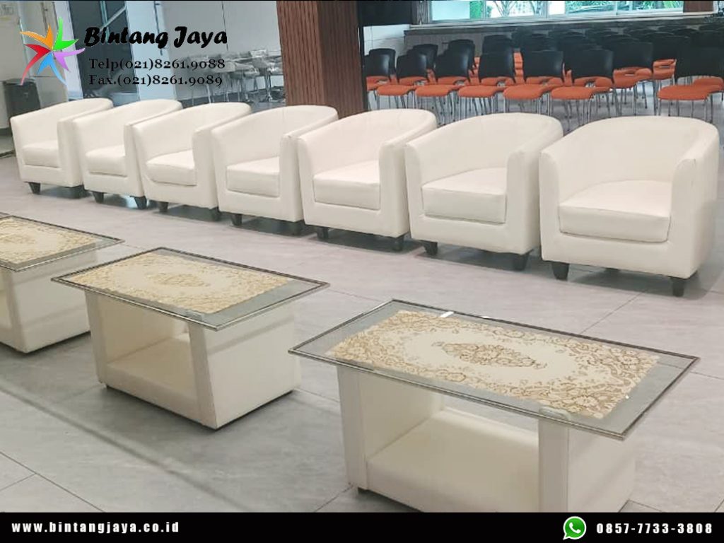 Rental Sofa Oval VIP Jakarta untuk Area Tamu Kehormatan yang Elegan