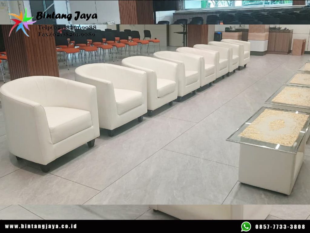 Rental Sofa Oval VIP Jakarta untuk Area Tamu Kehormatan yang Elegan