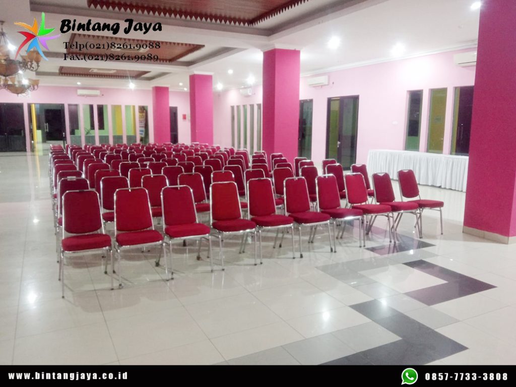 Rental Kursi Event Polos Merah Pasar Minggu Jaksel untuk Berbagai Acara