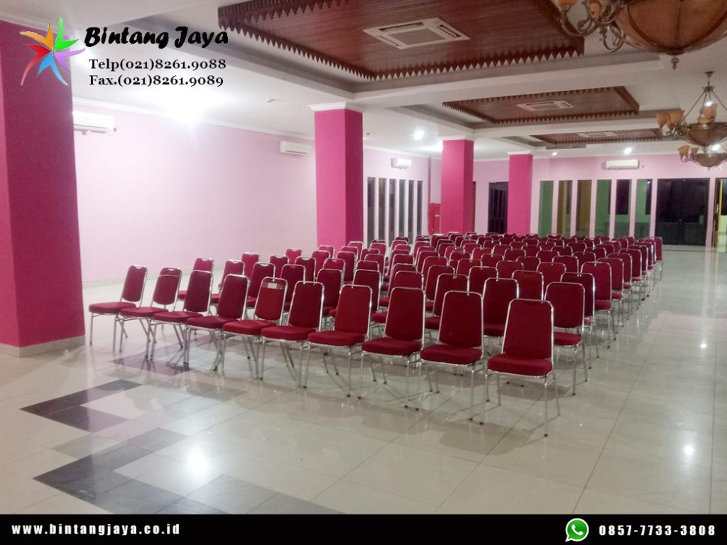 Rental Kursi Event Polos Merah Pasar Minggu Jaksel untuk Berbagai Acara