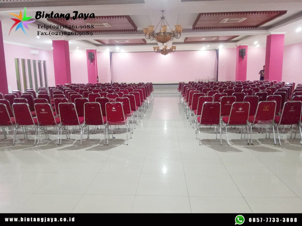 Rental Kursi Event Polos Merah Pasar Minggu Jaksel untuk Berbagai Acara