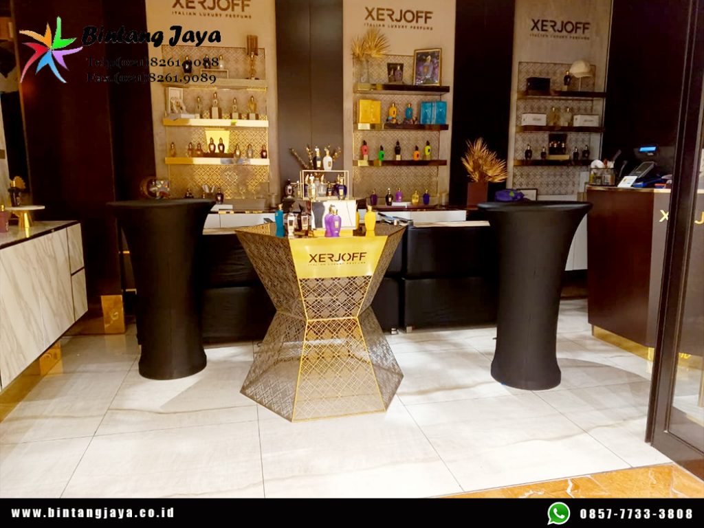 Sewa Meja Bar Kursi Puff Plaza Senayan Jakarta untuk Event Modern