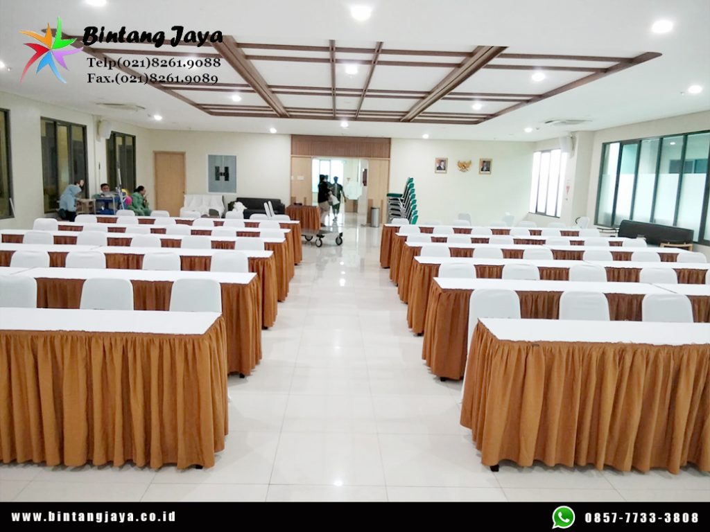 Sewa Meja IBM Skirting Tangerang untuk Area Event dan Pameran
