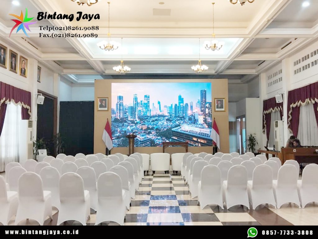 Rental Meja Kaca VIP dan Sofa Oval Event Bappenas Taman Suropati