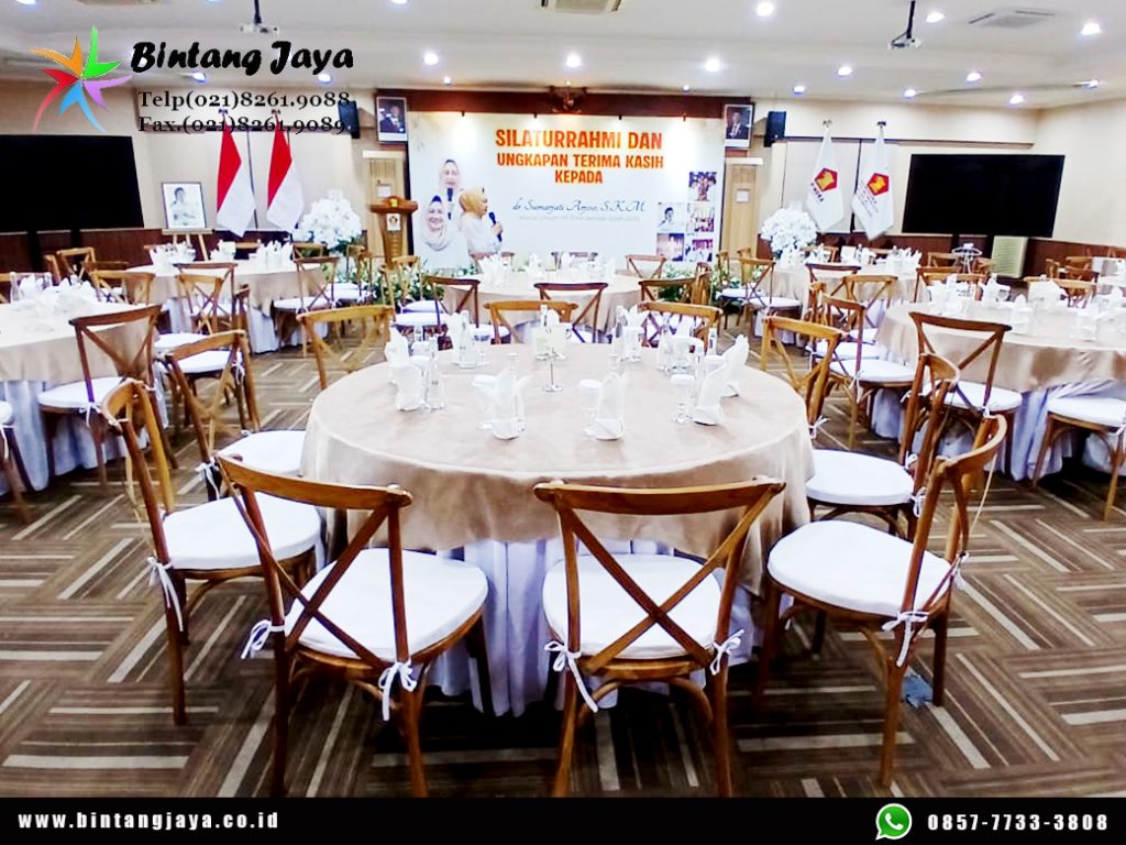 Sewa Kursi Crossback untuk Event Eksklusif dan Premium