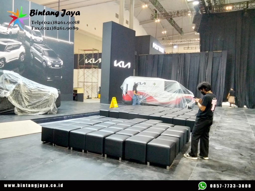 Sewa Puff Hitam Kotak Jakarta untuk Lounge Modern dan Event Berkelas
