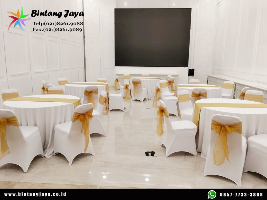 Sewa Meja Bulat Event Kino Tower Alam Sutra Jakarta untuk Acara Perusahaan yang Elegan