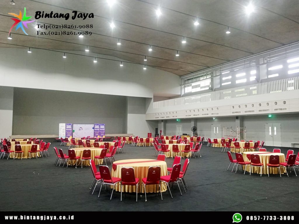Sewa Kursi Event, Meja Bulat Event Binus Alam Sutra