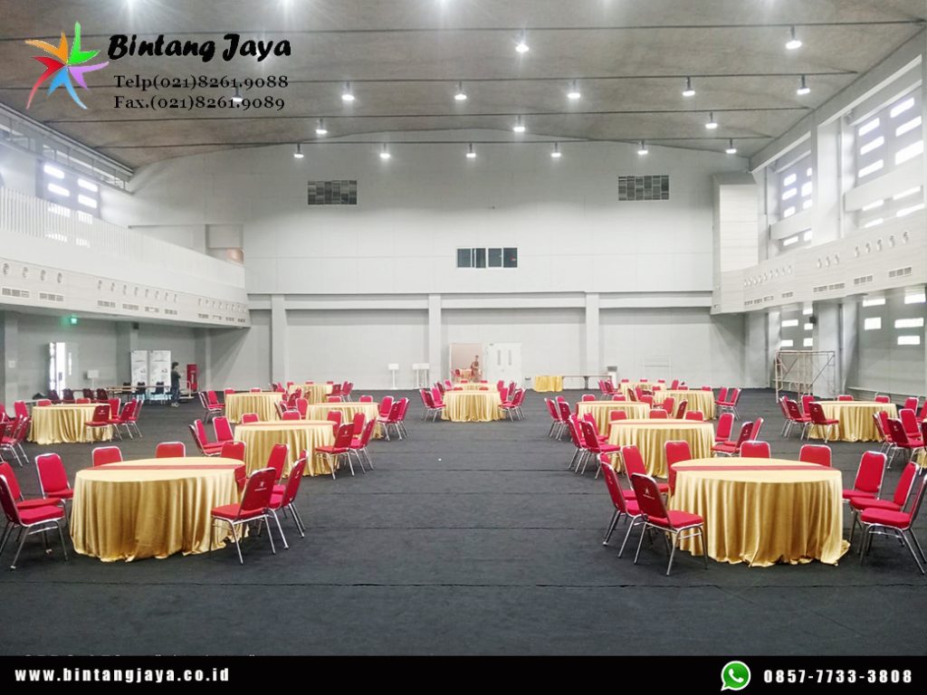 Sewa Kursi Event, Meja Bulat Event Binus Alam Sutra