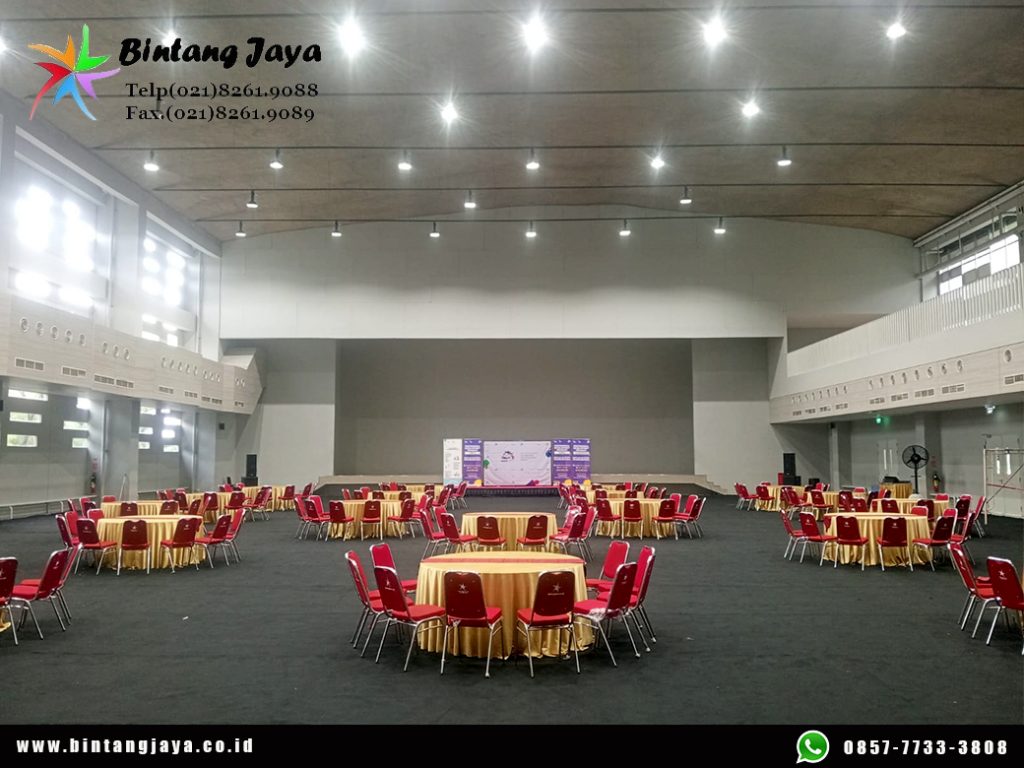 Sewa Kursi Event, Meja Bulat Event Binus Alam Sutra