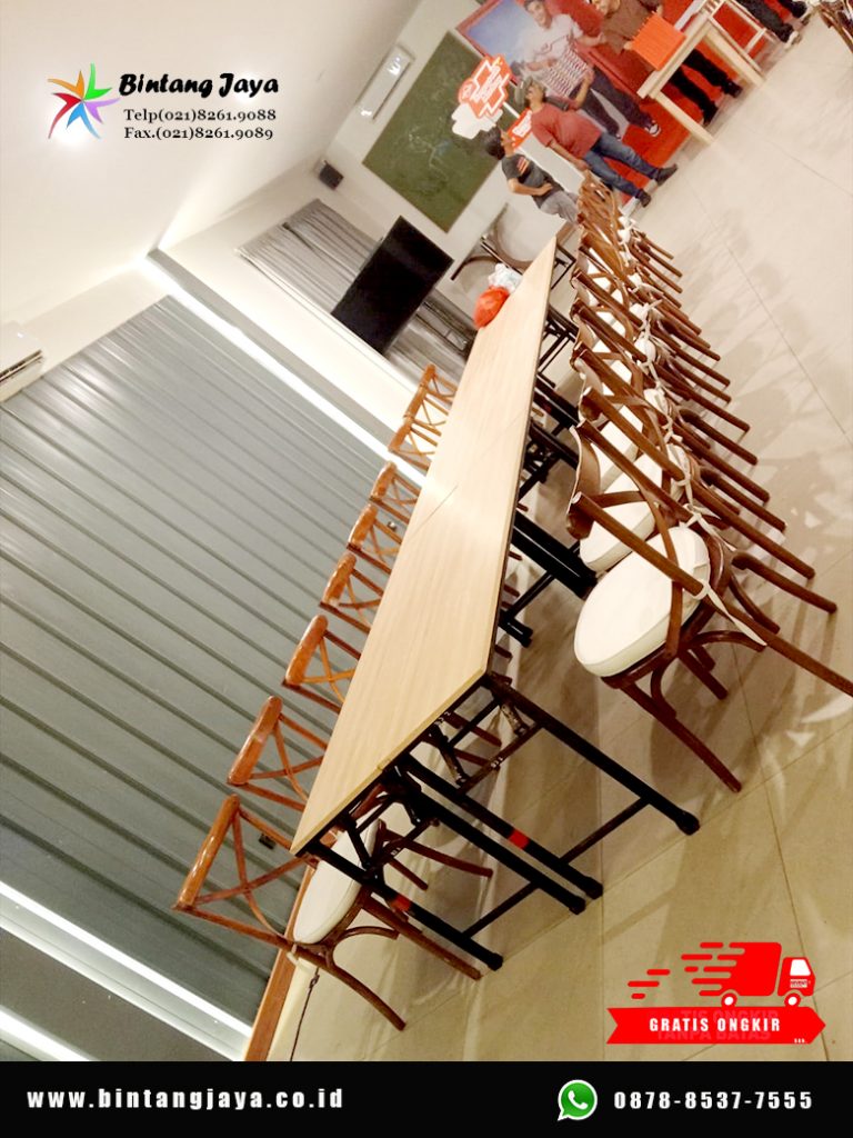 Rental Sewa Meja IBM Polos, Kursi Silang Jakarta untuk Event Profesional