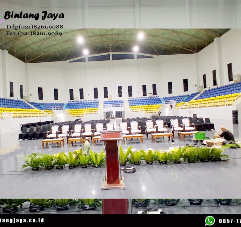 Rental Arm Chairs, Meja VIP, Podium Cokelat Cibubur