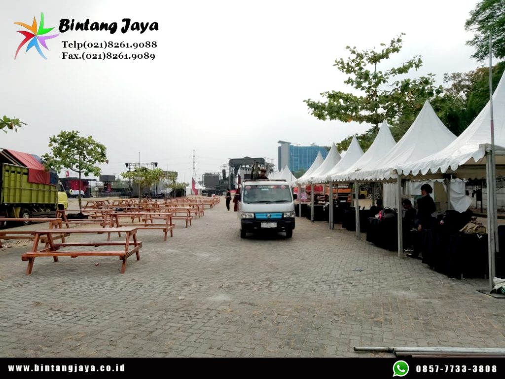 Rental Meja Kotak, Tenda, Barstool Tangerang 087885377555