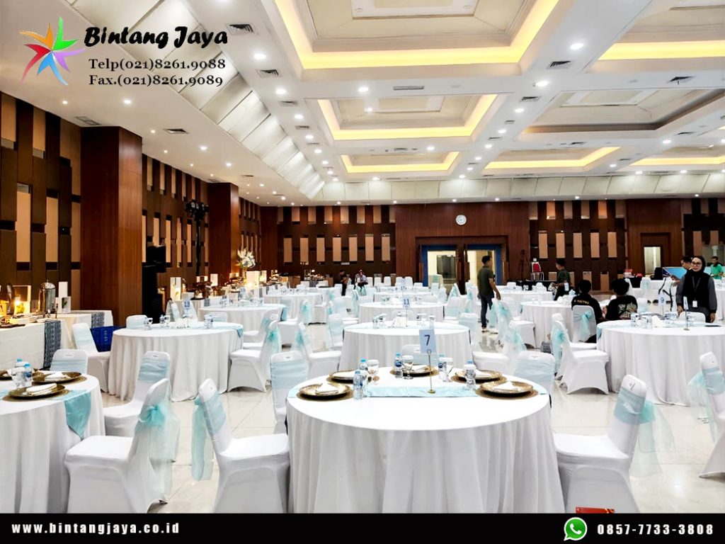 Rental Kursi, Round Table Plus Cover Bareskrim Polri 085777333808