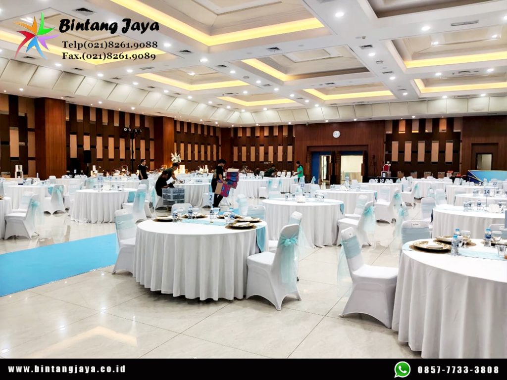 Rental Kursi, Round Table Plus Cover Bareskrim Polri 085777333808