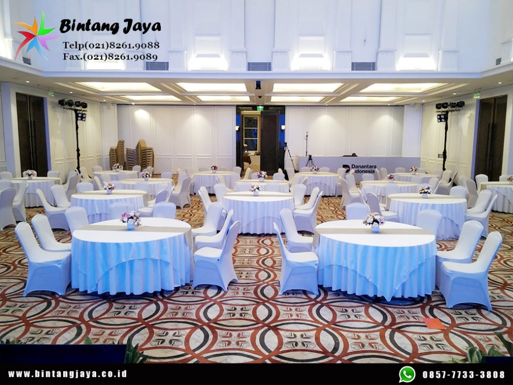 Sewa Meja, Kursi dan Cover Event Danantara 087885377555