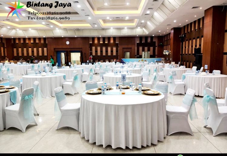Rental Kursi, Round Table Plus Cover Bareskrim Polri 085777333808