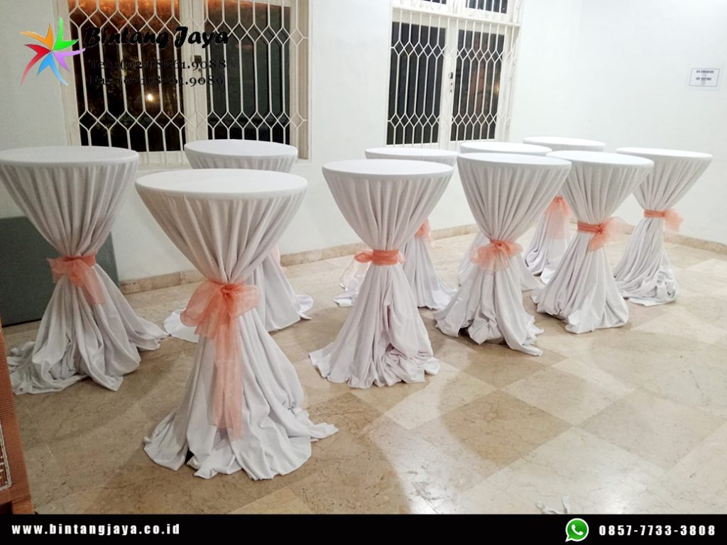 Sewa Meja Bar Taplak Tebar Jakarta 085777333808