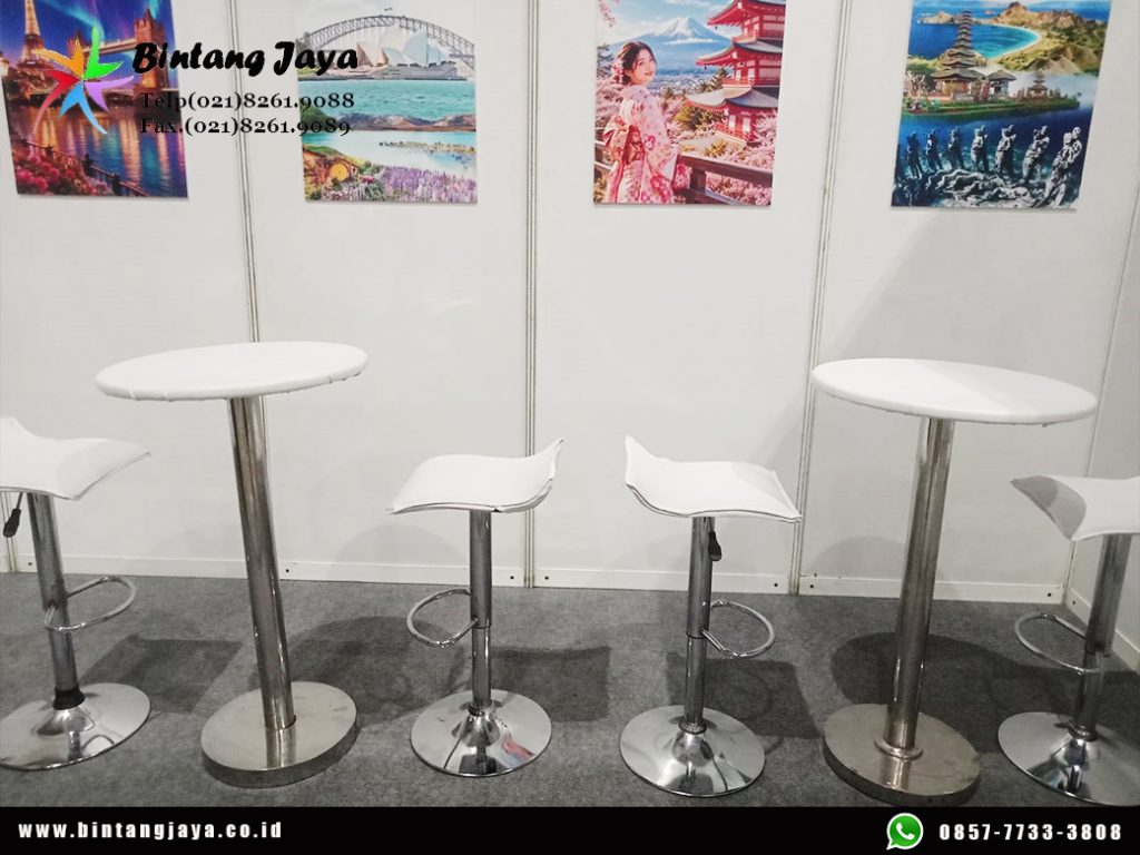 Sewa Meja Dan Kursi Bar Kotak Putih Jakarta 085777333808 untuk Event Modern