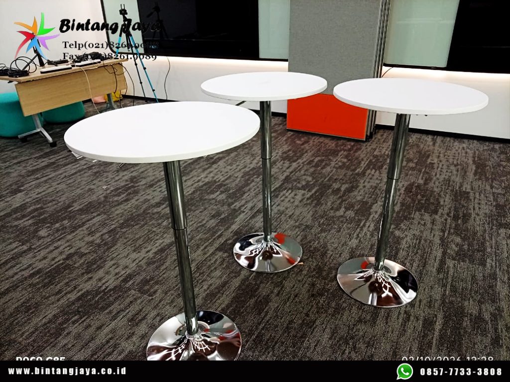 Sewa Meja Dan Kursi Bar Kotak Putih Jakarta 085777333808 untuk Event Modern