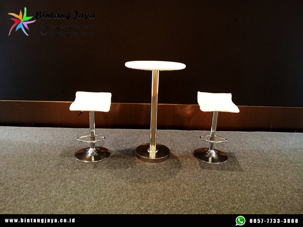 Sewa Meja Dan Kursi Bar Kotak Putih Jakarta 085777333808 untuk Event Modern