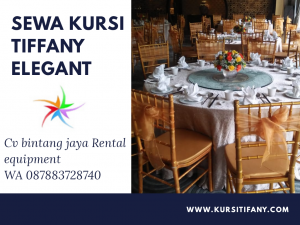 Sewa Kursi Tiffany Event Kemayoran Jakarta