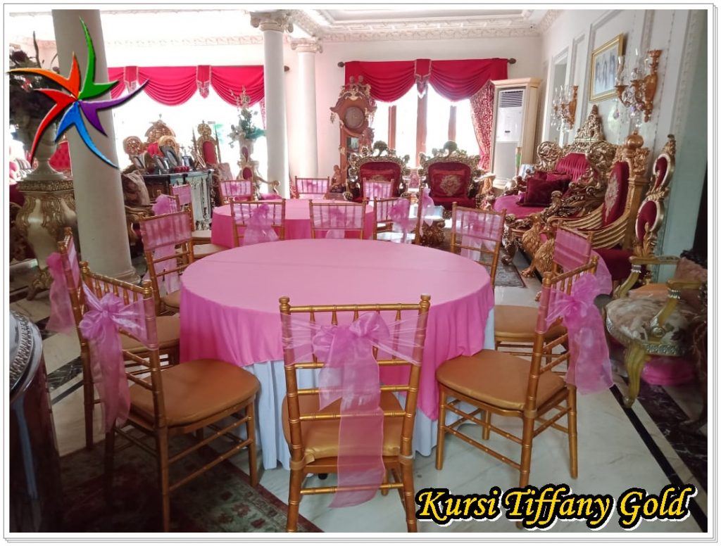 Sewa Kursi Tiffany Gold Pita