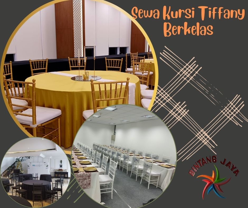  Sewa Kursi Tiffany dan Round Table Jakarta 