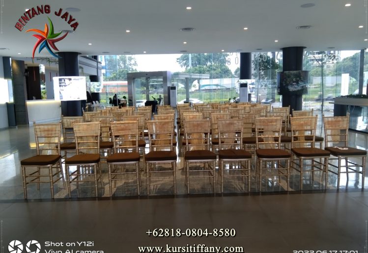 Sewa Kursi Tiffany Terbaru Lokasi Cawang Jakarta Timur