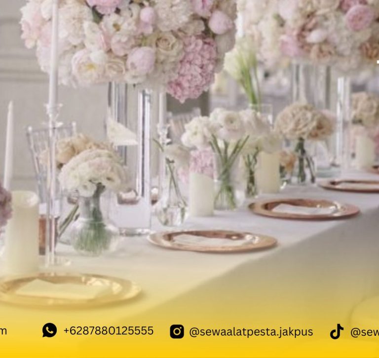 Sewa Kursi Tiffany Acrylic Untuk Dinner Kemayoran Jakarta Pusat