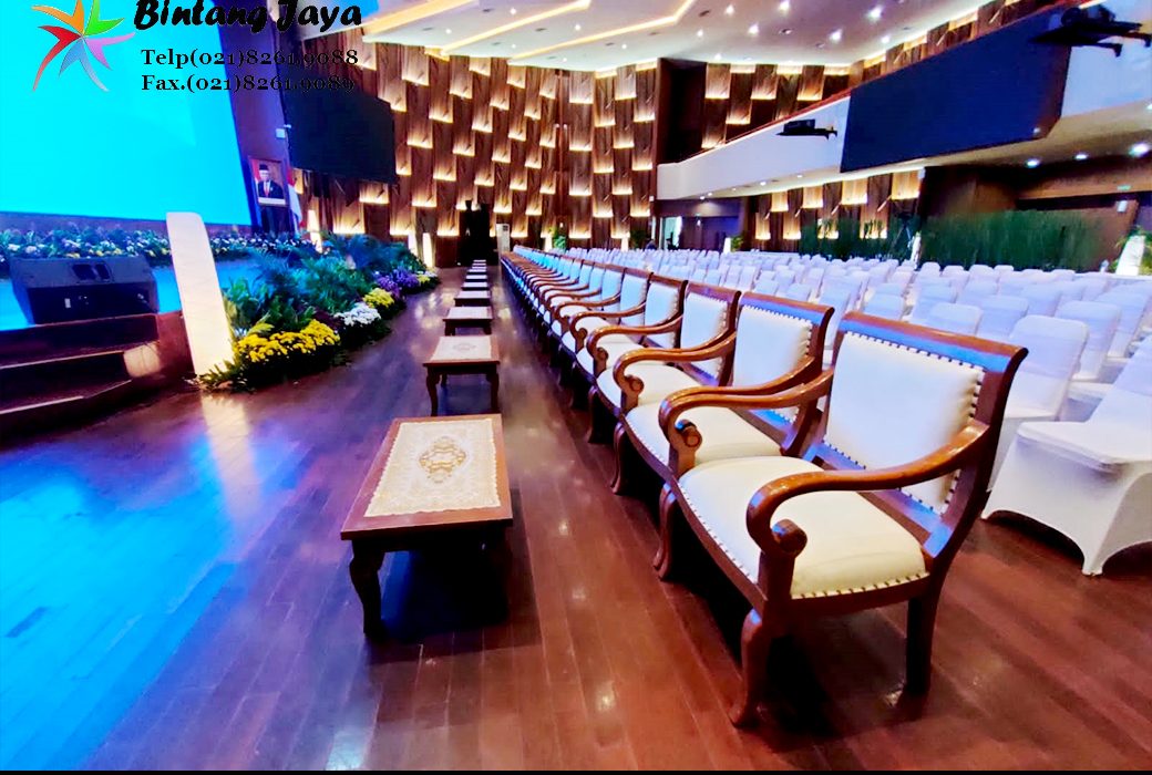 Sewa Kursi VIP Kayu Jokowi Jakarta