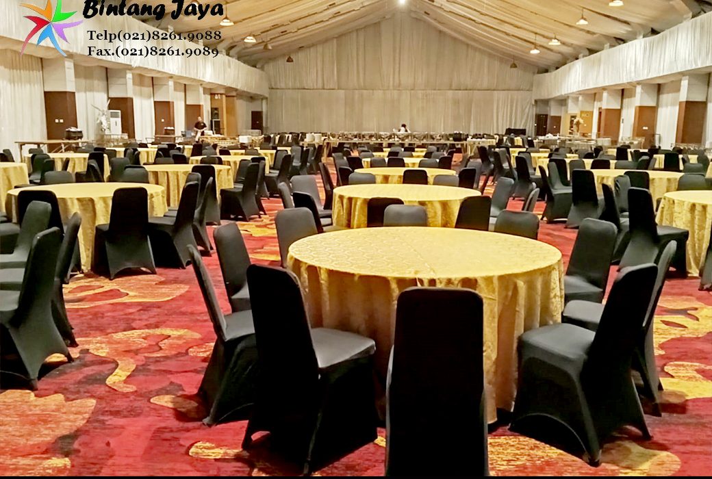 Sewa Meja Bundar Diameter 160cm Kota Balaraja (085777333808)